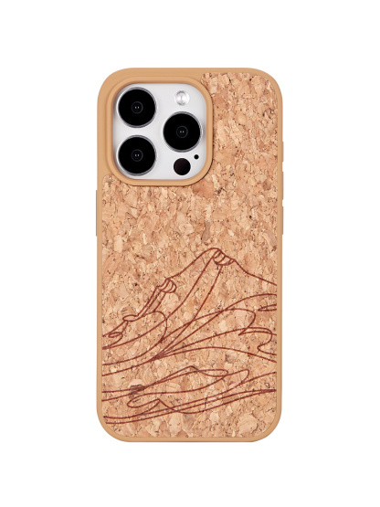 EcoCork Phone Cases-Curve