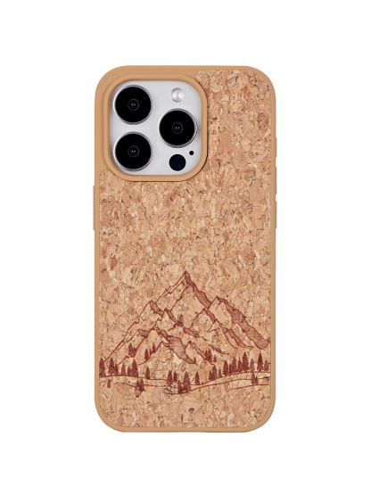 EcoCork Phone Case-Mountain