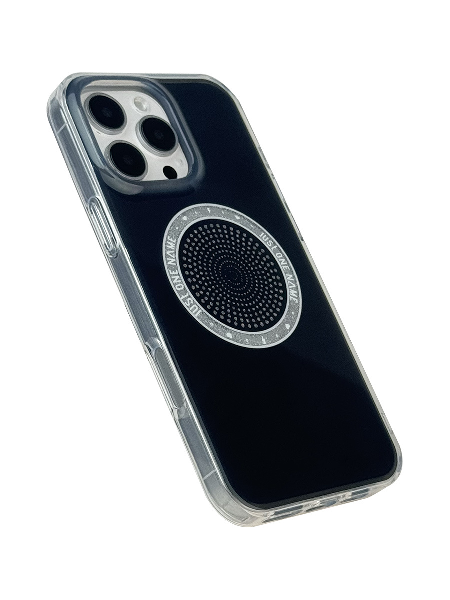 Concentric Circles-Phone Case-Black