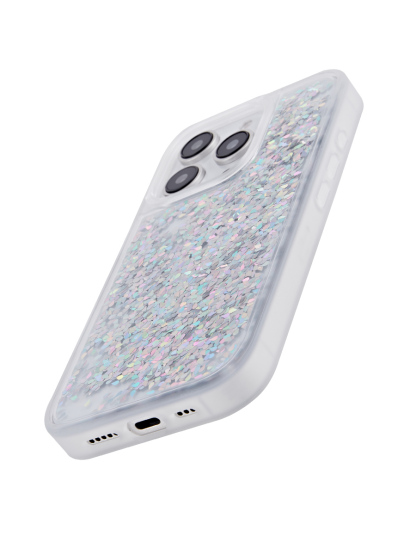 The Sparkle-Liquid Quicksand Phone Case-Raindrops