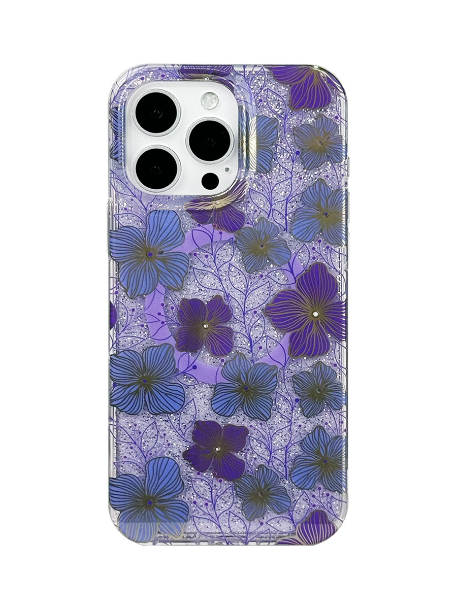 Twilight Petals-Phone Case-Glitter