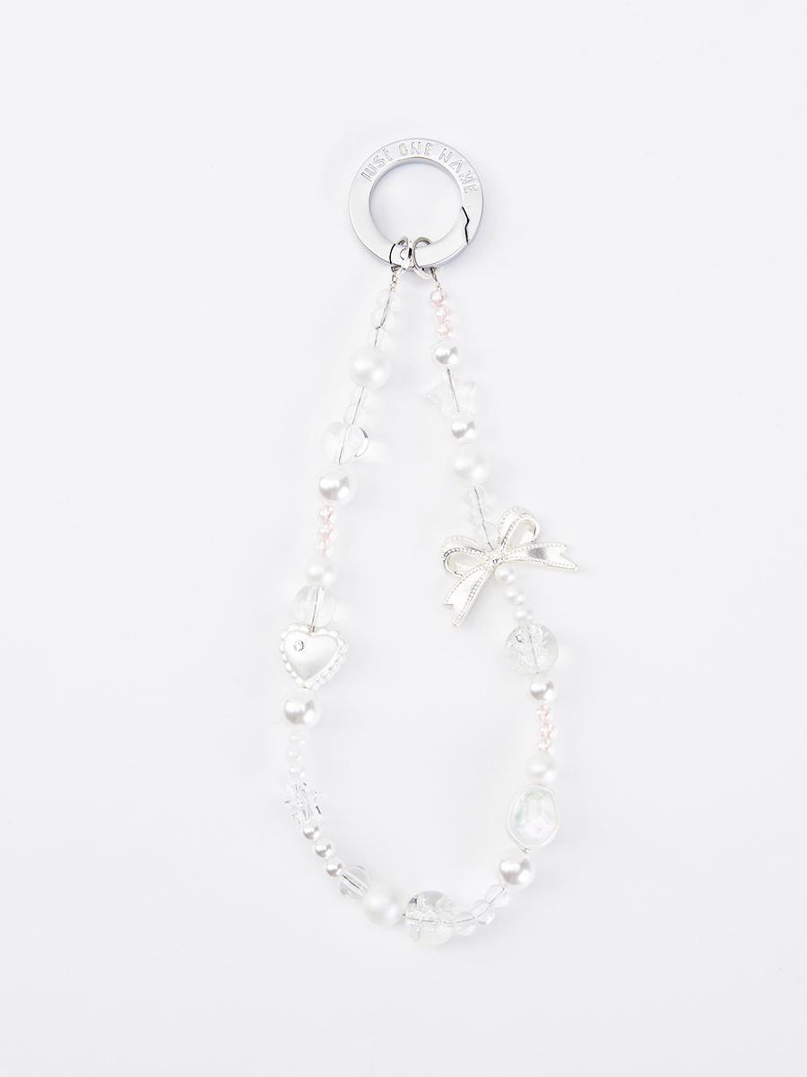 Frosted Bow | Phone Charm