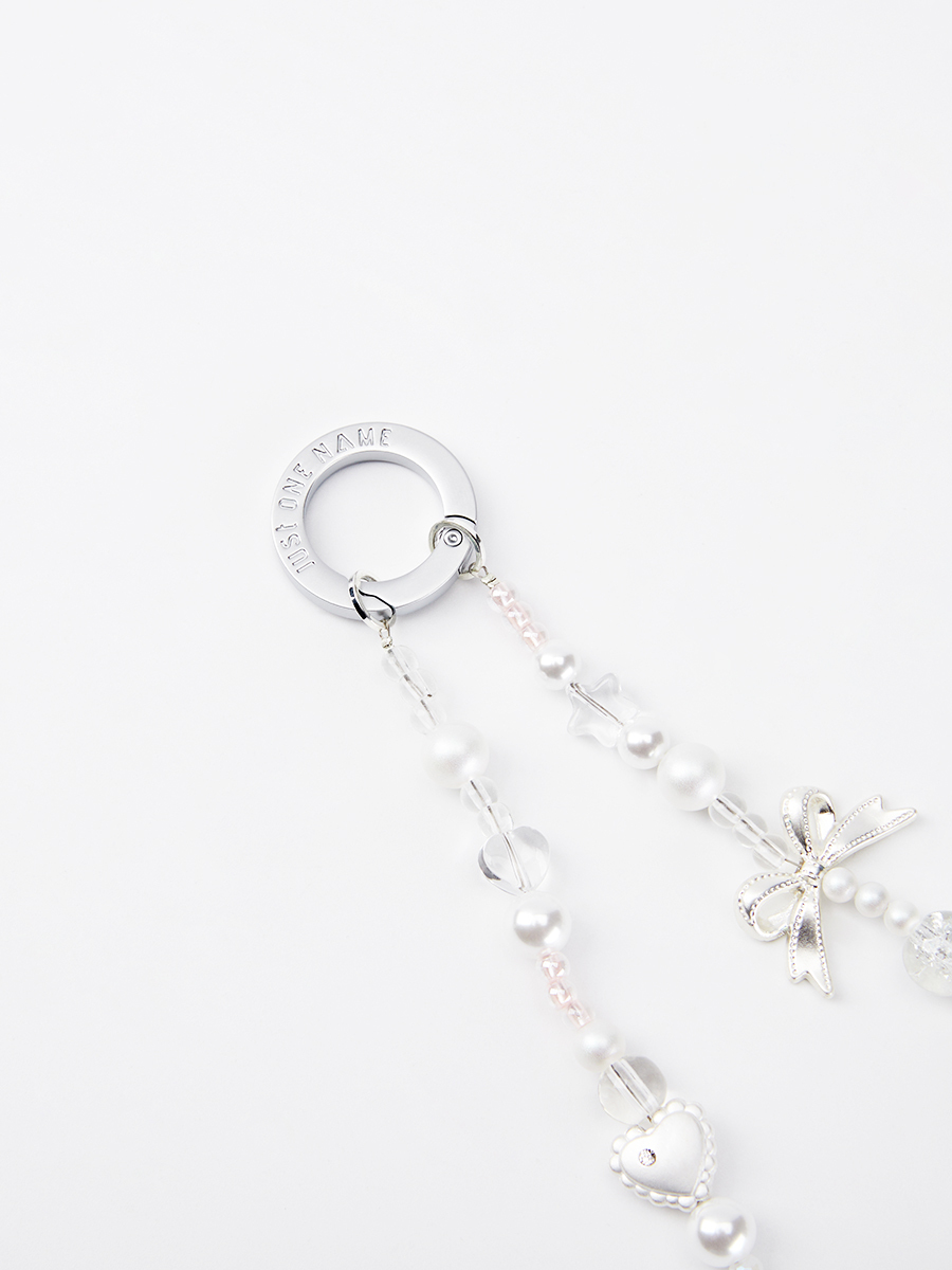 Frosted Bow | Phone Charm