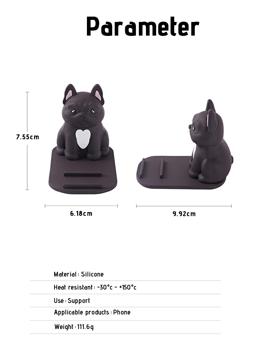 French Bulldog | Cute Animal Phone Holder for Desk