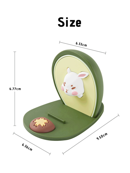 White Rabbit | Cute Animal Phone Holder for Desk