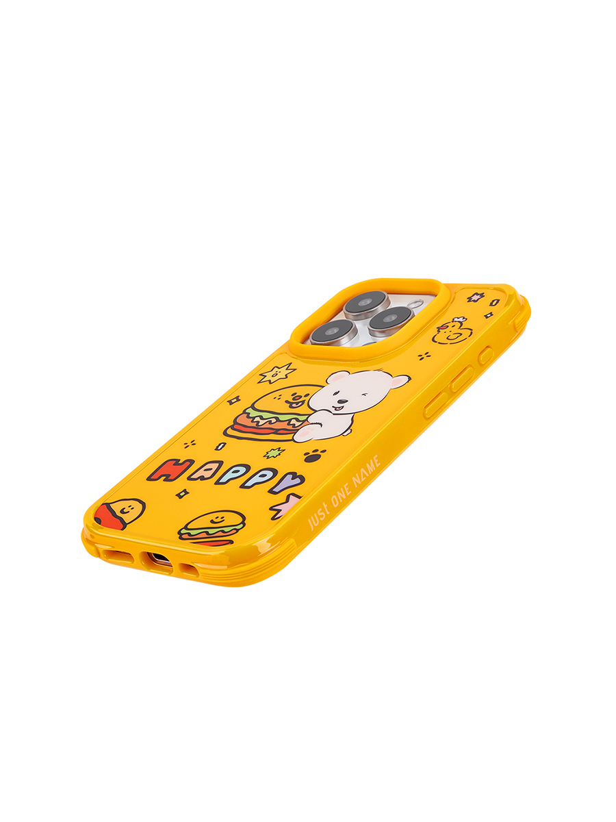 JUST ONE NAME designed the phone cases with polar bear patterns, hoping to draw people's attention to rare animals.