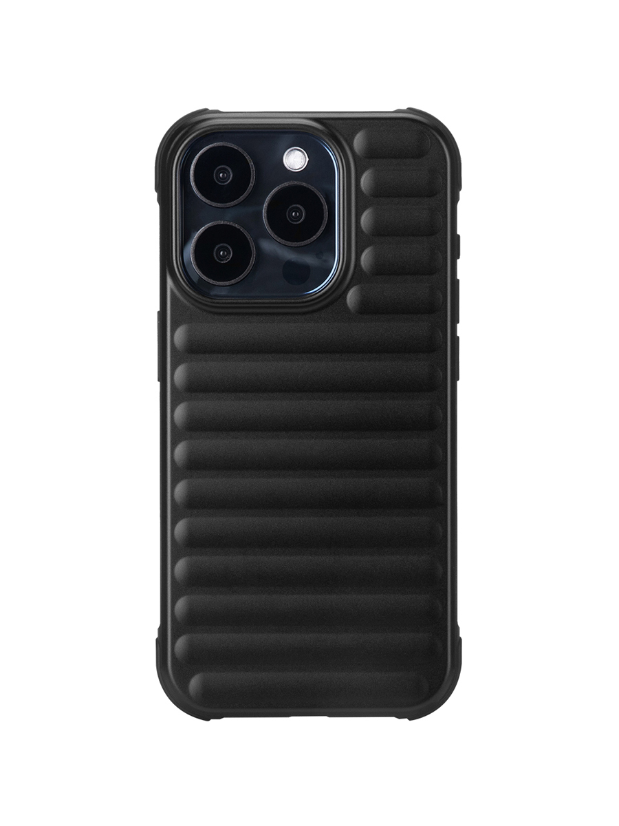 Product front of JUST ONE NAME the explorer phone case-black