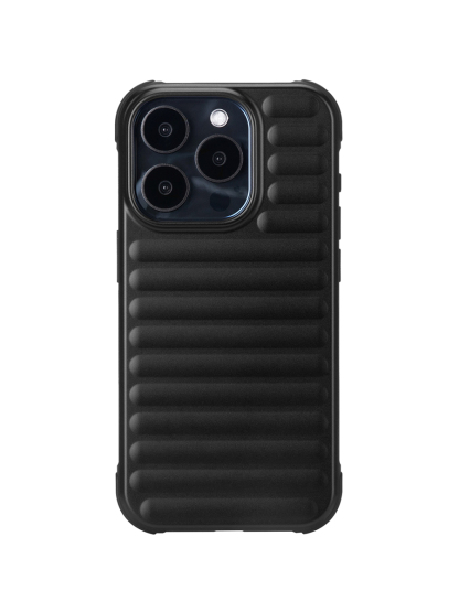 Product front of JUST ONE NAME the explorer phone case-black