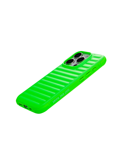 The Lime Explorer case's bright and vibrant colors protect your phone and are the perfect accessory for your daily outfits.