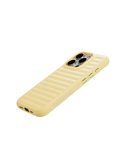 The vanilla explorer phone case features a fresh and gentle color, offering not only protection for your phone but also serving as a perfect accessory for your daily outfits.