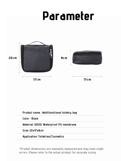 Toiletry bag | Black