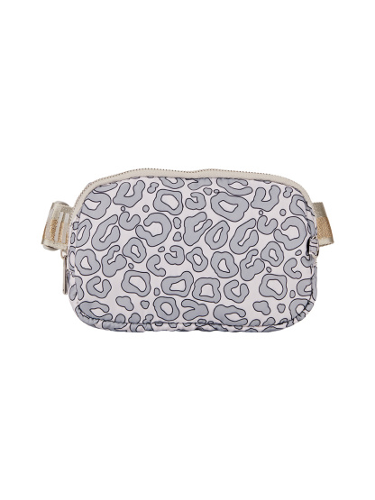 Waist Bag | Gray Leopard