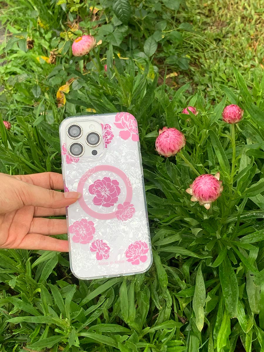 Peony Daydream-Phone Case-Pearlescent