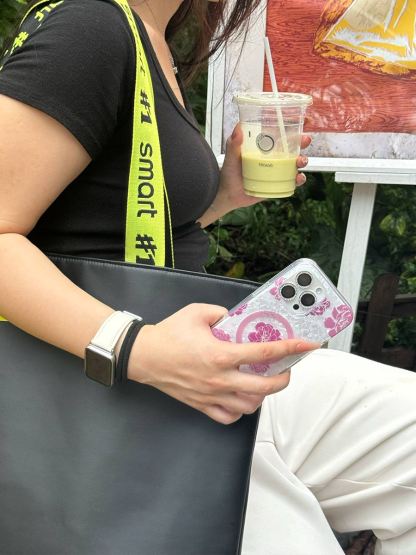 Peony Daydream-Phone Case-Pearlescent