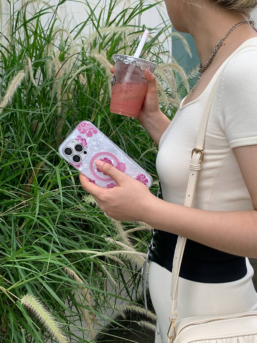 Peony Daydream-Phone Case-Pearlescent