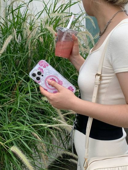 Peony Daydream-Phone Case-Pearlescent