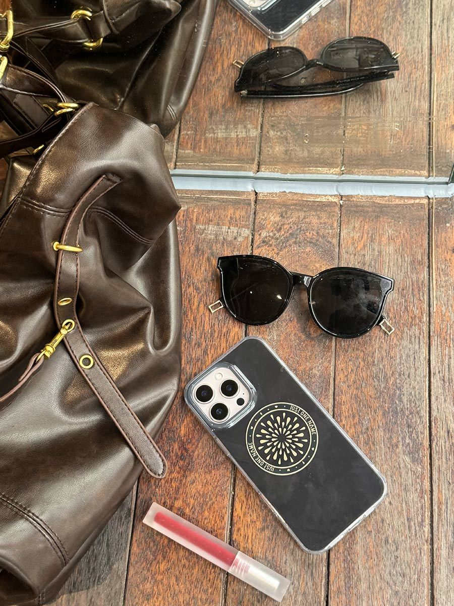 Raindrops-Phone Case-Black