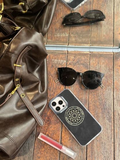 Raindrops-Phone Case-Black
