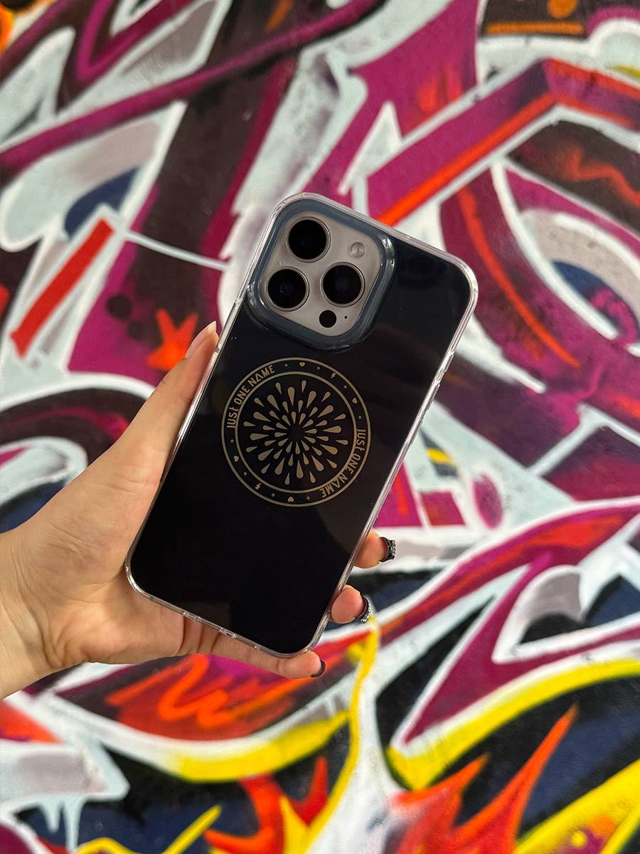 Raindrops-Phone Case-Black