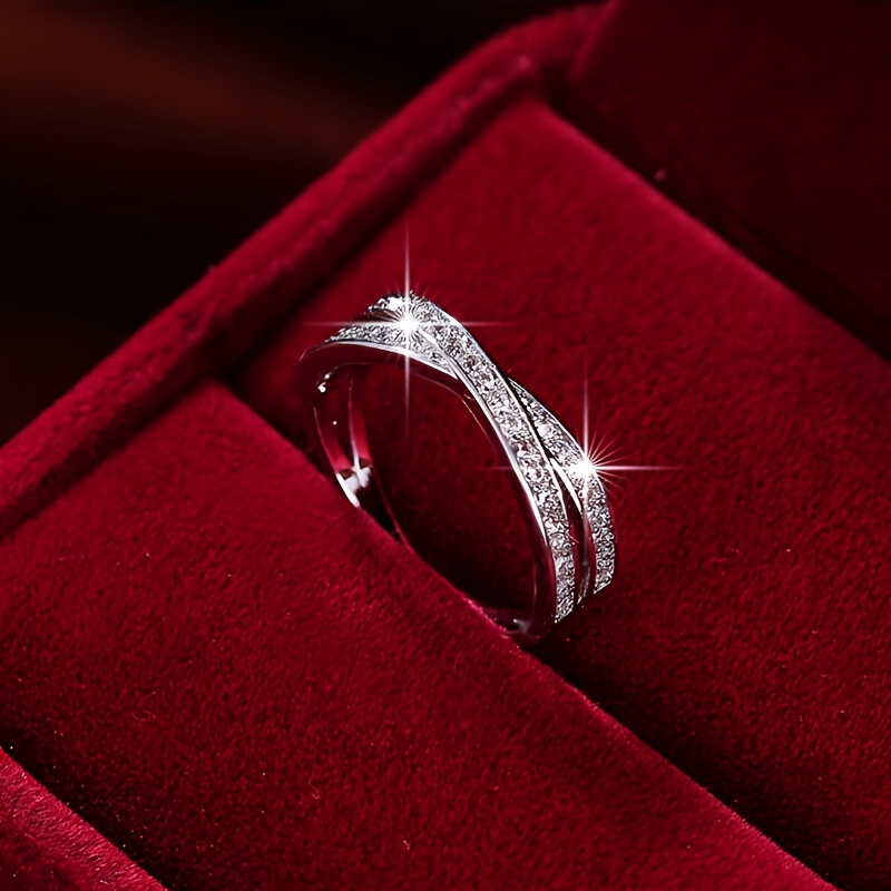 🎁 50% sleva na všechny produkty !💍Jednoduchý módní křížový prsten pro ženy💖