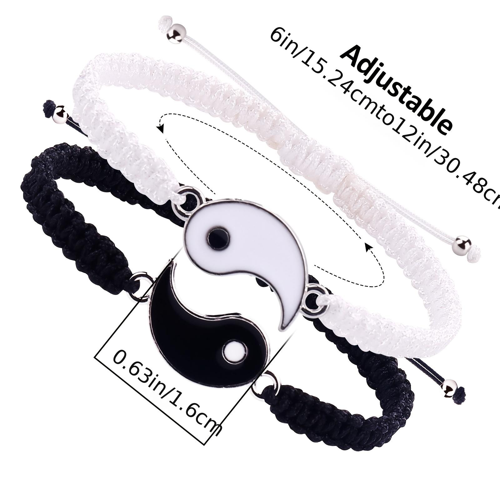 🎁 50% sleva na všechny produkty !☯️Nastavitelný náramek jin a jang💫