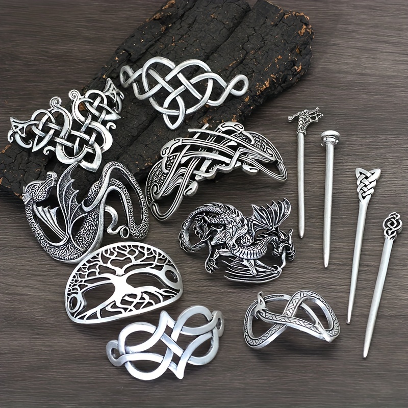 🎁 50% sleva na všechny produkty ! 👑Vlásenka s vikingskou keltskou korunou✨💁‍♀️