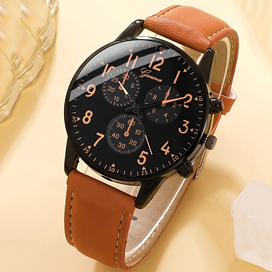 🎁 50% sleva na všechny produkty !⌚️Sada pánských hodinek Quartz💼
