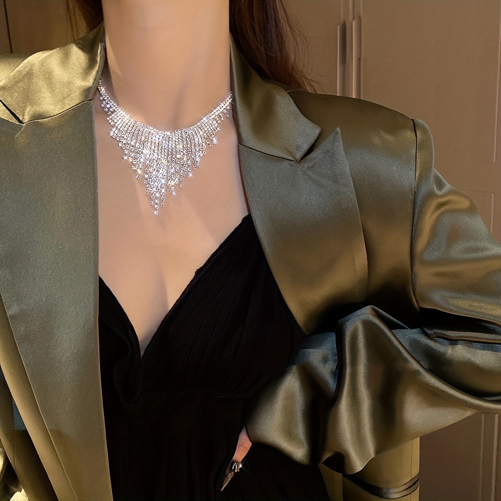 🎁 50% sleva na všechny produkty !💎 luxusní diamantový náhrdelník✨