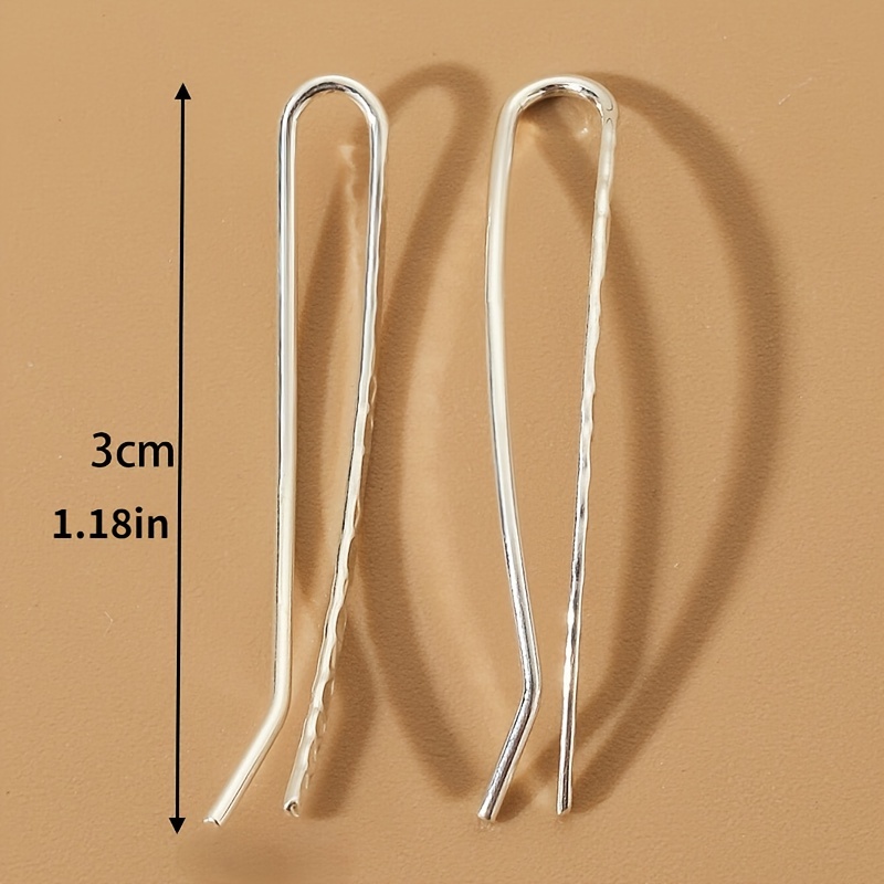 🎁 50% sleva na všechny produkty !🌟 Minimalistické náušnice z 18k zlata/sterlingového stříbra💖