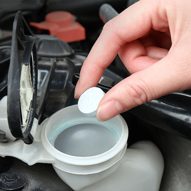 🎁 48% sleva na všechny produkty !🚗 20/60 kusů čistič čelního skla automobilu tuhý čistič vodního skla šumivé tablety ✨