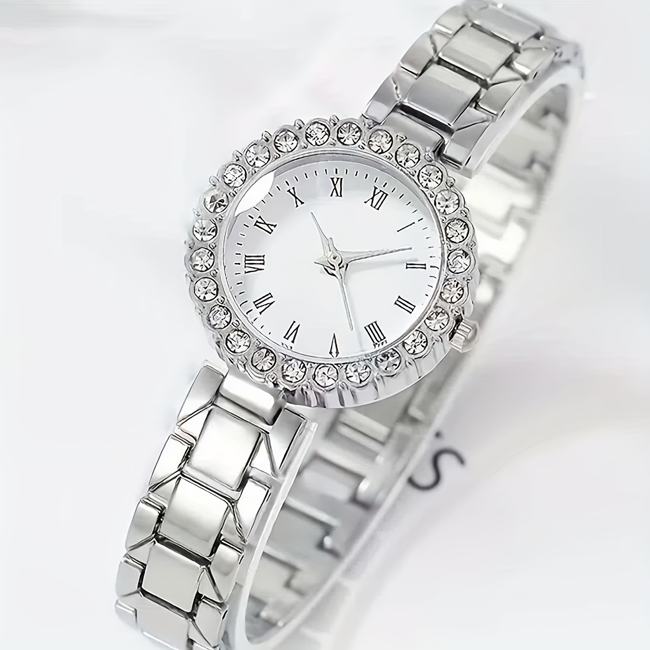 🎁 50% sleva na všechny produkty !⌚Křemenné hodinkové ručičky zdobené drahokamy a 5dílná sada šperků 🌌
