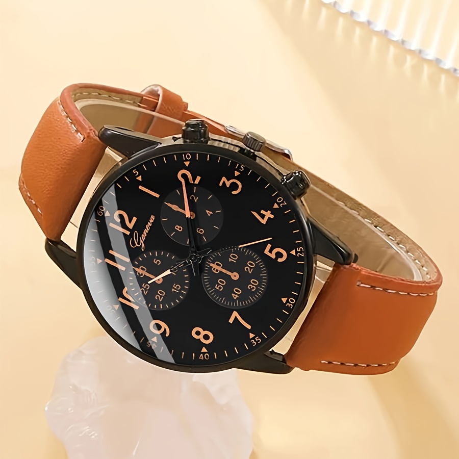 🎁 50% sleva na všechny produkty !⌚️Sada pánských hodinek Quartz💼