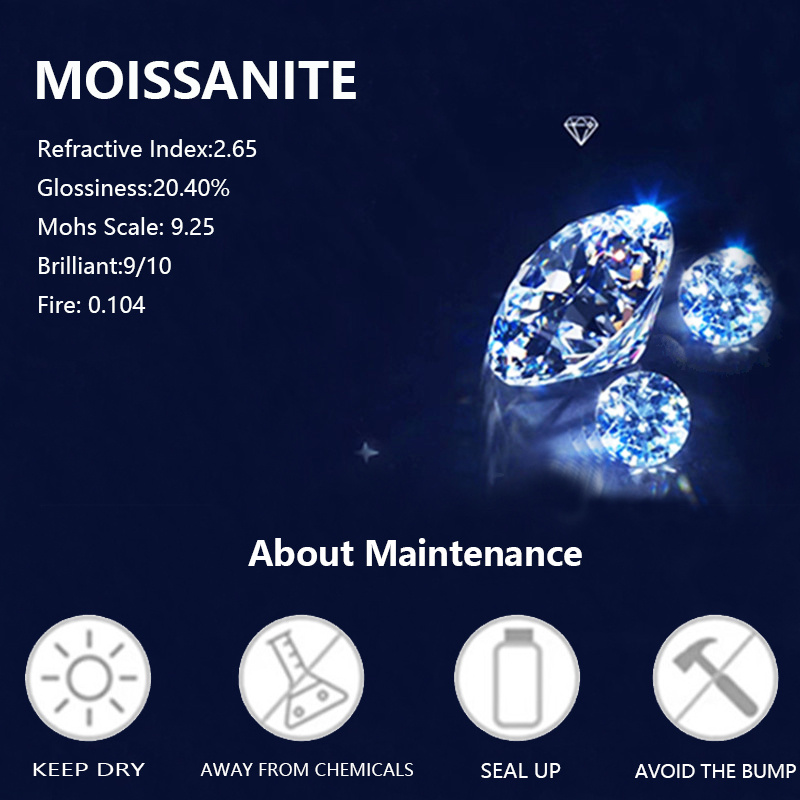 🎁 50% sleva na všechny produkty !💎5karátový moissanitový prsten🌈