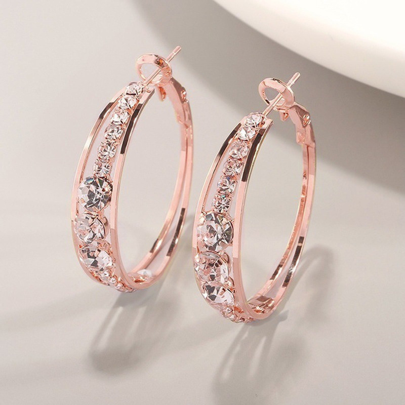 🎁 50% sleva na všechny produkty !✨Luxusní módní diamantové náušnice💫
