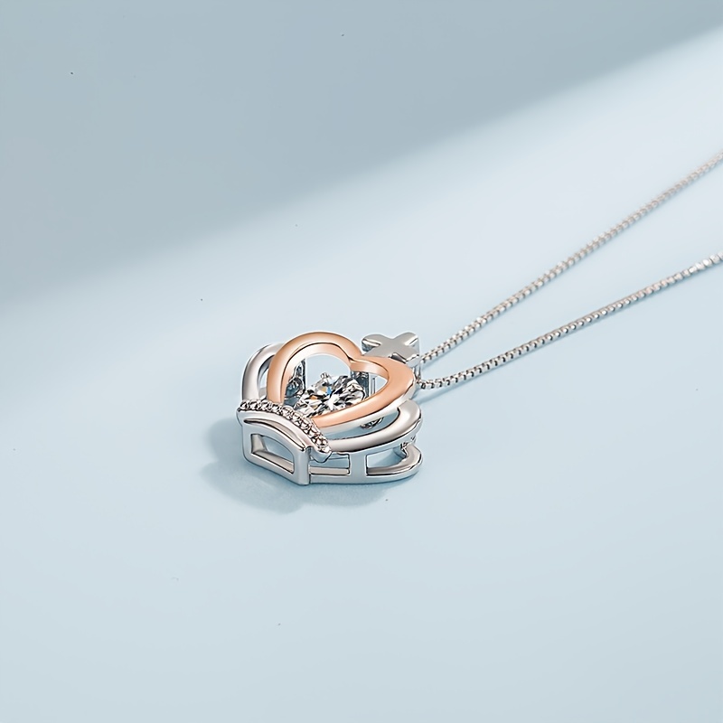 🎁 50% sleva na všechny produkty !👑diamantový náhrdelník s korunou💎