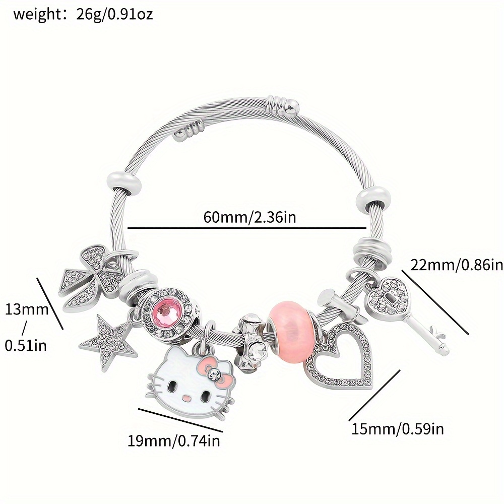 🎁 48% sleva na všechny produkty ! 🐱 US Hello Kitty náramek 💖