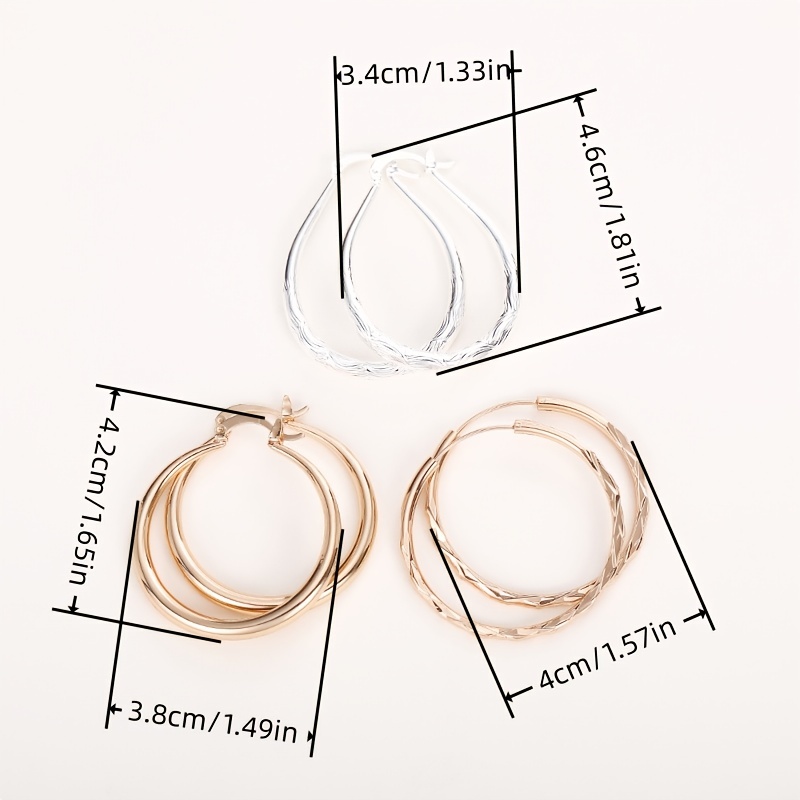 🎁 50% sleva na všechny produkty !💫Jednoduché kruhové náušnice z 18K zlata✨