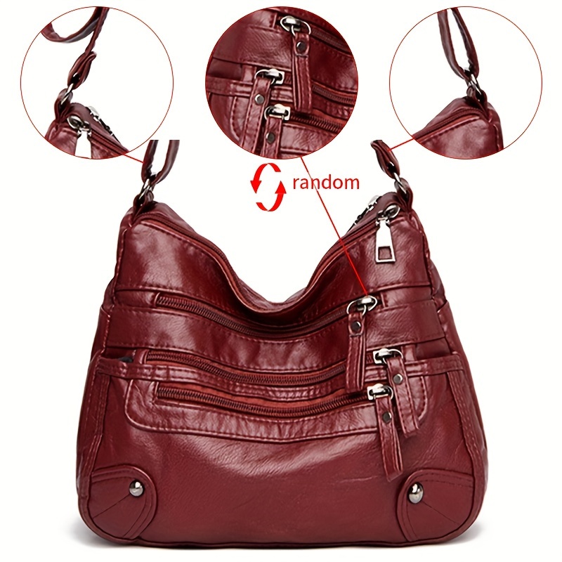 🎁 48% sleva na všechny produkty !💼 Crossbody kabelka zdobená cvočky 🌟