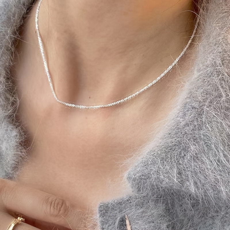 🎁 50% sleva na všechny produkty !💎Jednoduchý designový náhrdelník klíční kosti💖