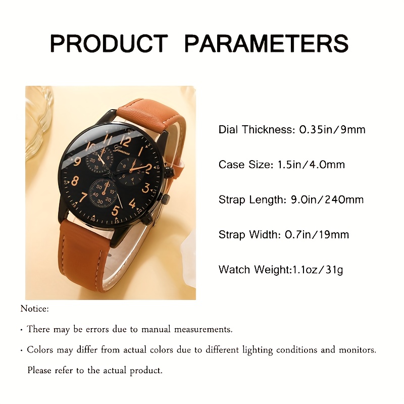 🎁 50% sleva na všechny produkty !⌚️Sada pánských hodinek Quartz💼