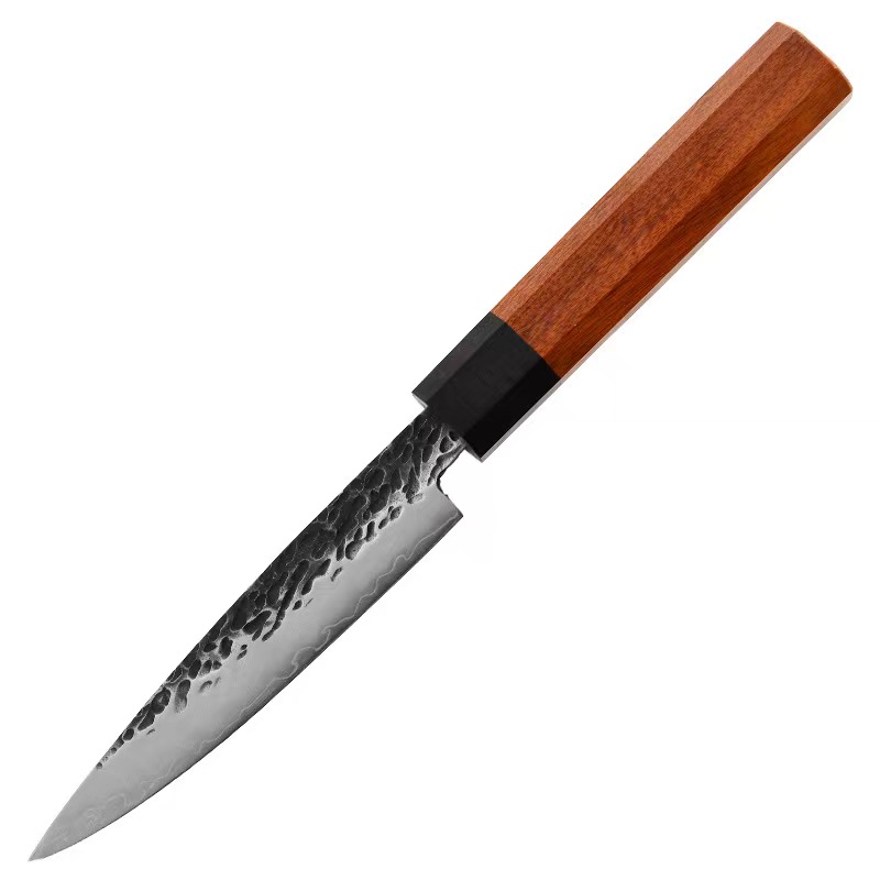 Conjunto de facas de cozinha japonesas, conjunto de faca profissional forjada à mão de 7 peças