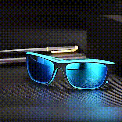 Outdoor-Sportsonnenbrille mit blendfreier polarisierter Linse