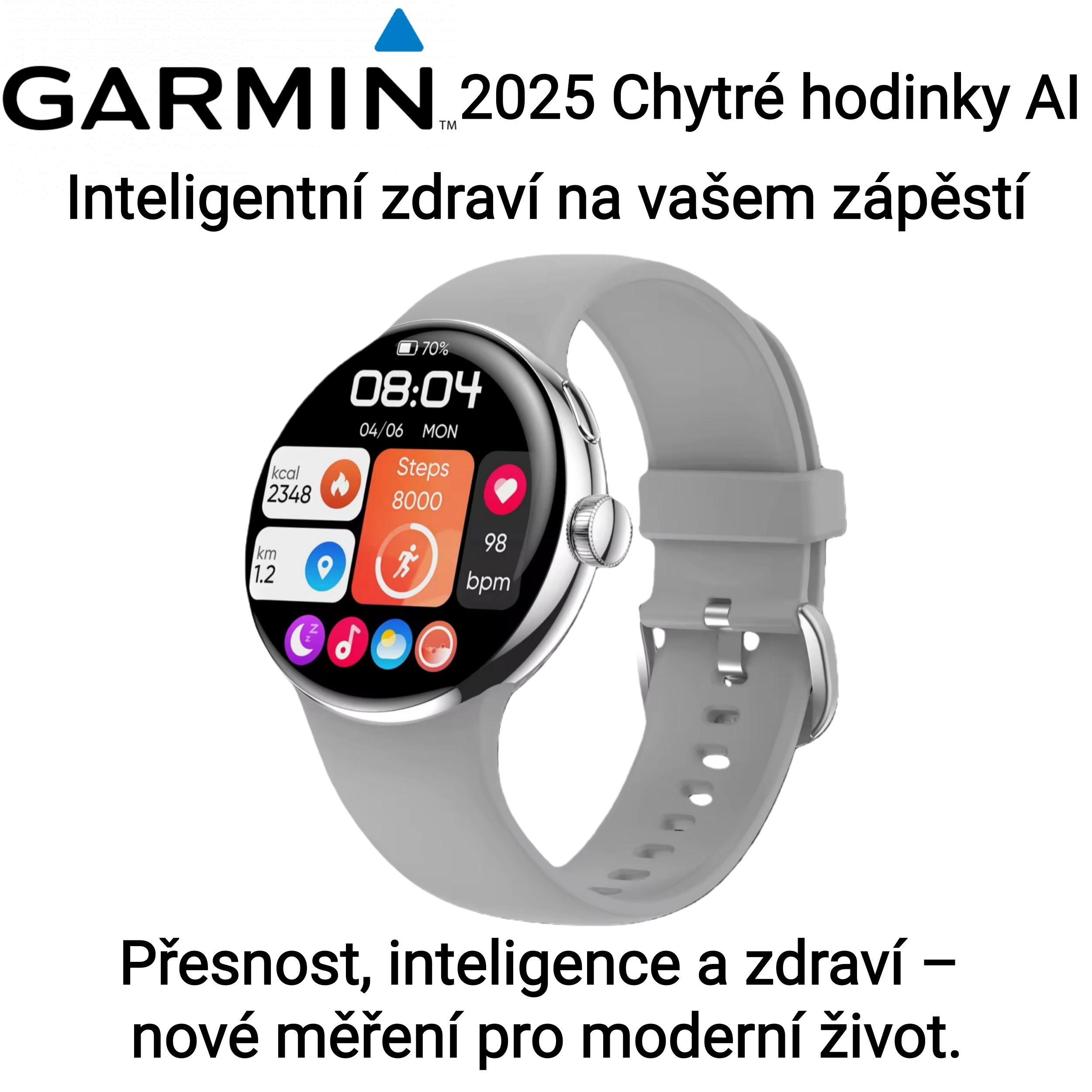 💫 Garmin Smartwatch – společník, který vás vždy podporuje 🤝