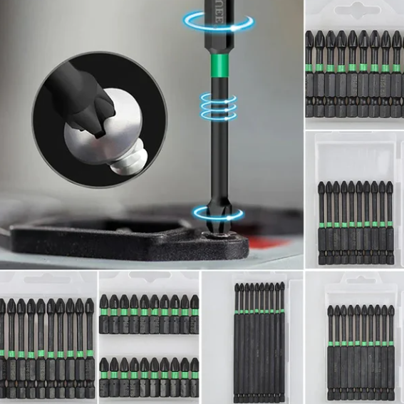 🎁 50% sleva na všechny produkty !🌪️Sada bitů do křížového šroubováku (6 ks)🔧