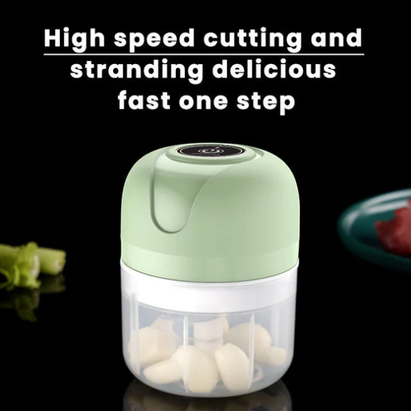 (🎁2024 žhavý novoroční výprodej🎁 50% SLEVA)-USB dobíjecí elektrický mlýnek na česnek