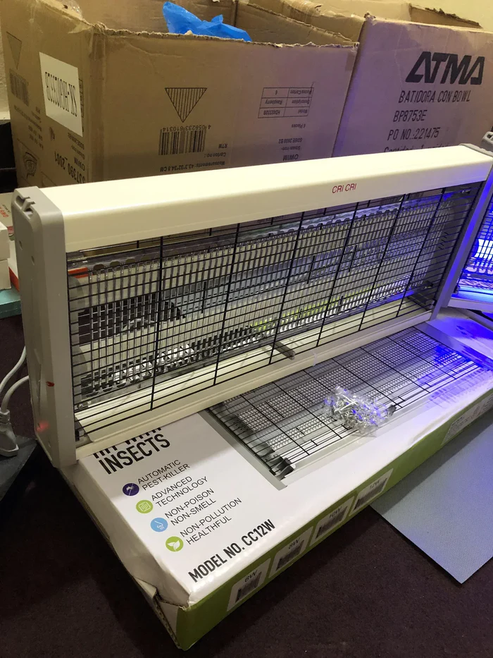 Elektrický hubič komárů Gwadar Import™ Nový model hubič komárů CRI CRI Velikosti 6W, 8W, 10W, 12W