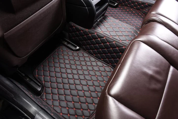 🚗💨Covorașe auto personalizate din piele pentru picioare, zeci de stiluri, acoperire completă, Automotive, lux, 2013 ~ 2019