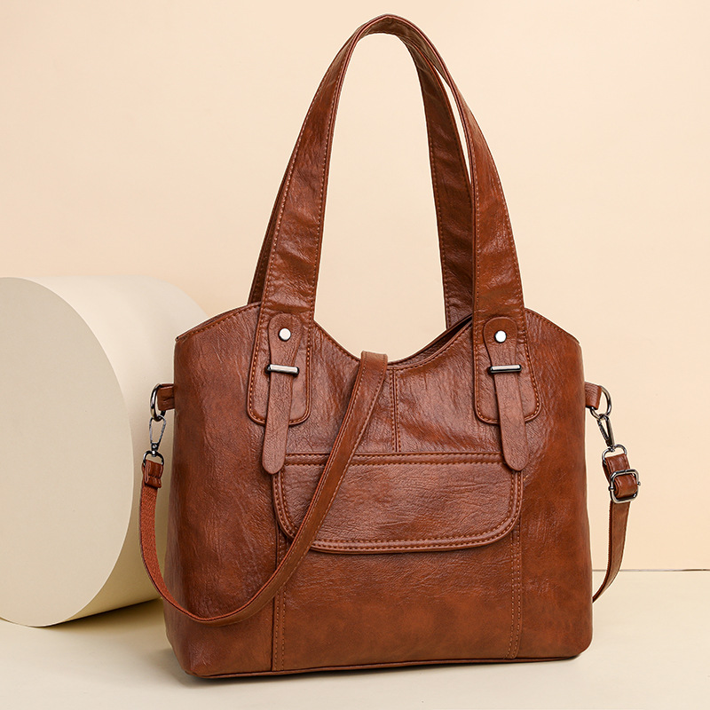 🎁 48% sleva na všechny produkty !👜 Retro jednobarevná kabelka ✨