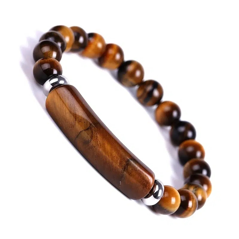 🎁 48% sleva na všechny produkty !🌟Léčivý kámen náramek přírodní drahokam krystal hrubý kámen💛
