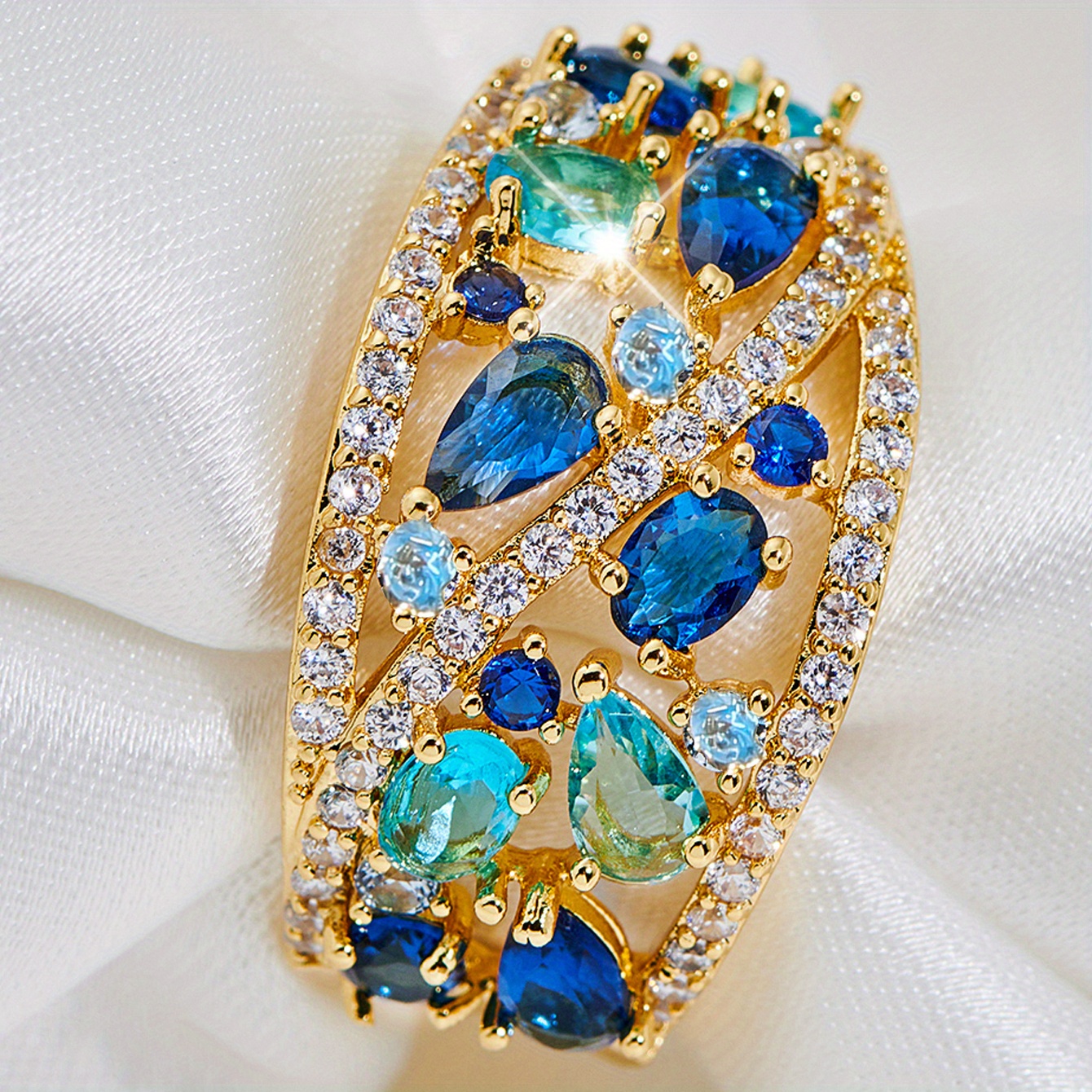 🎁 50% sleva na všechny produkty !💍boho prsten s drahokamem✨